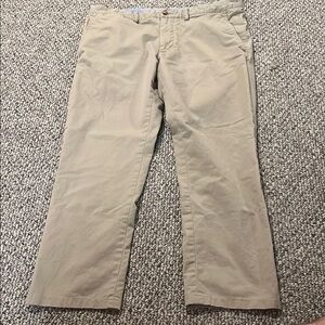 Ralph Lauren Tan Chinos with Straight Leg Cut